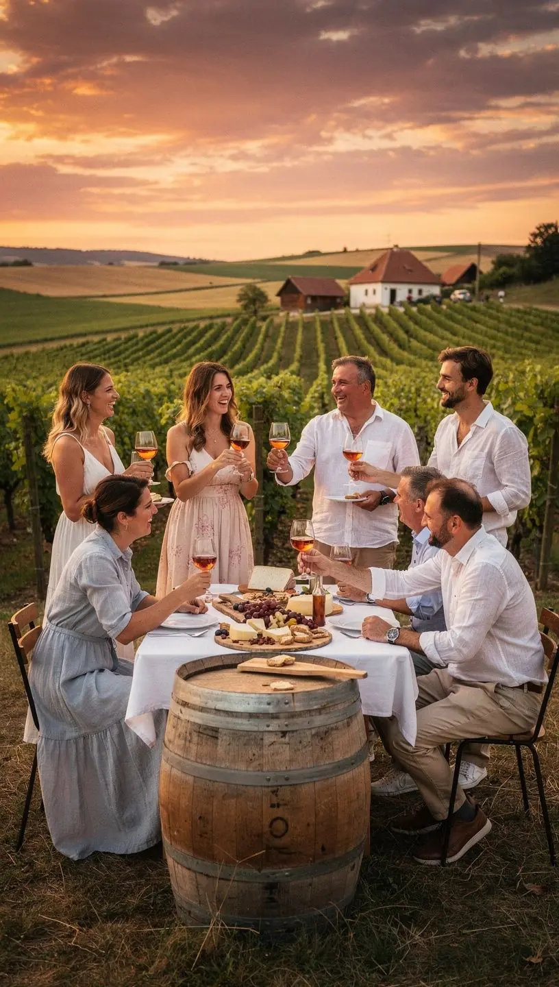 Édes rooibos tea, amely körül fűszeres vanília virágok láthatók.