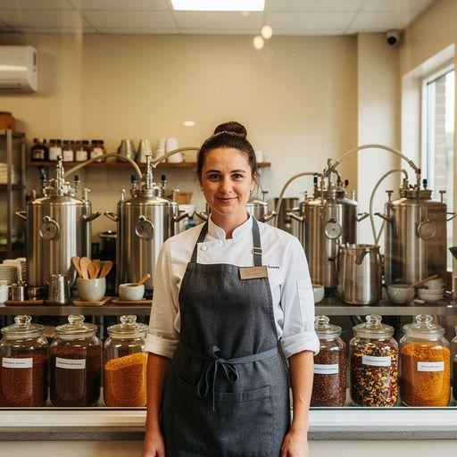 Békés pillanat, ahol a rooibos és vanília illata keveredik a levegőben.